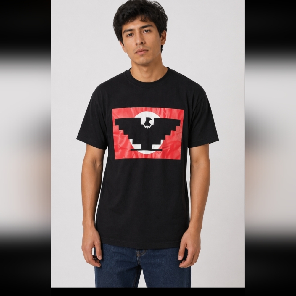 Pro 5 Athletic Mexican Eagle T Shirt Medium